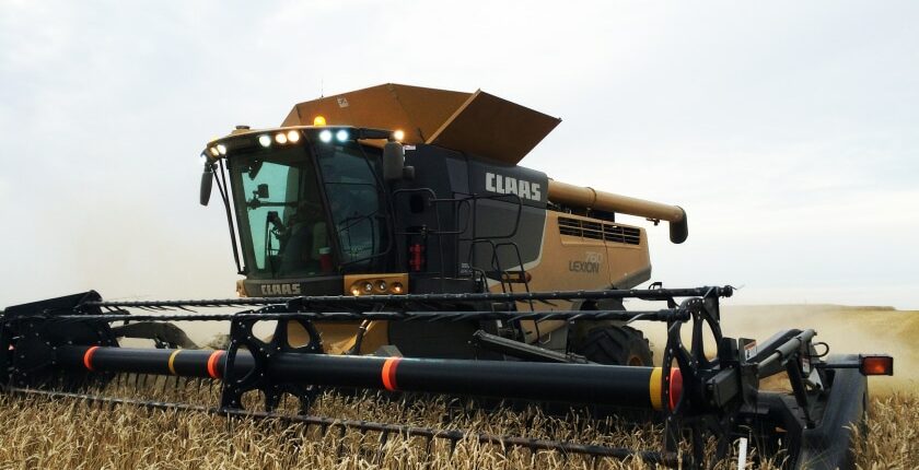 Claas Lexion 760 Terra Trac - Auslandstagebuch Agrarwissenschaften - Kanada