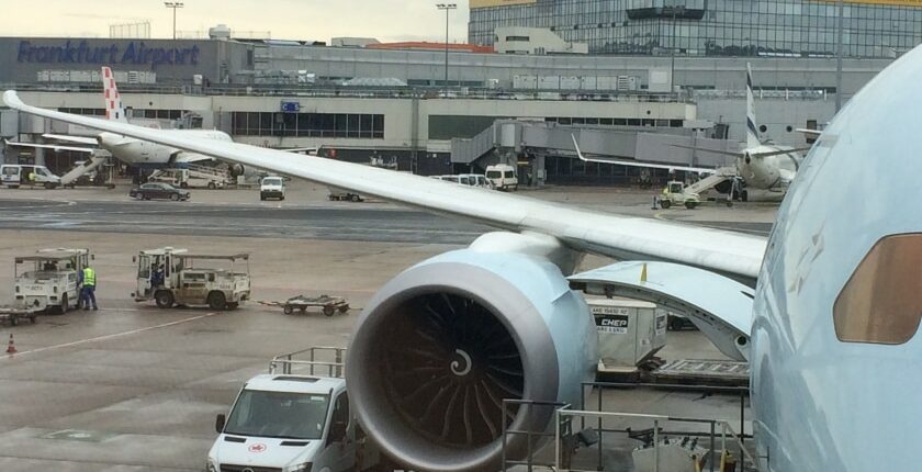 Flughafen Frankfurt - Auslandstagebuch Agrarwissenschaften - Kanada