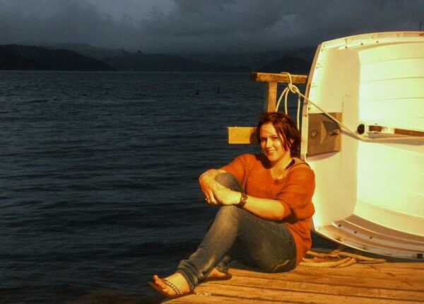 Bettina Hueske in Akaroa - Auslandandstagebuch Agrarwissenschaften - Neuseeland