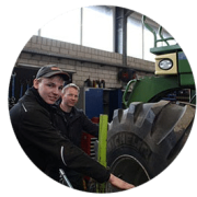 Karrero - Grüne Jobs Lohnunternehmen Milte Felix Wigger und Bernd Milte