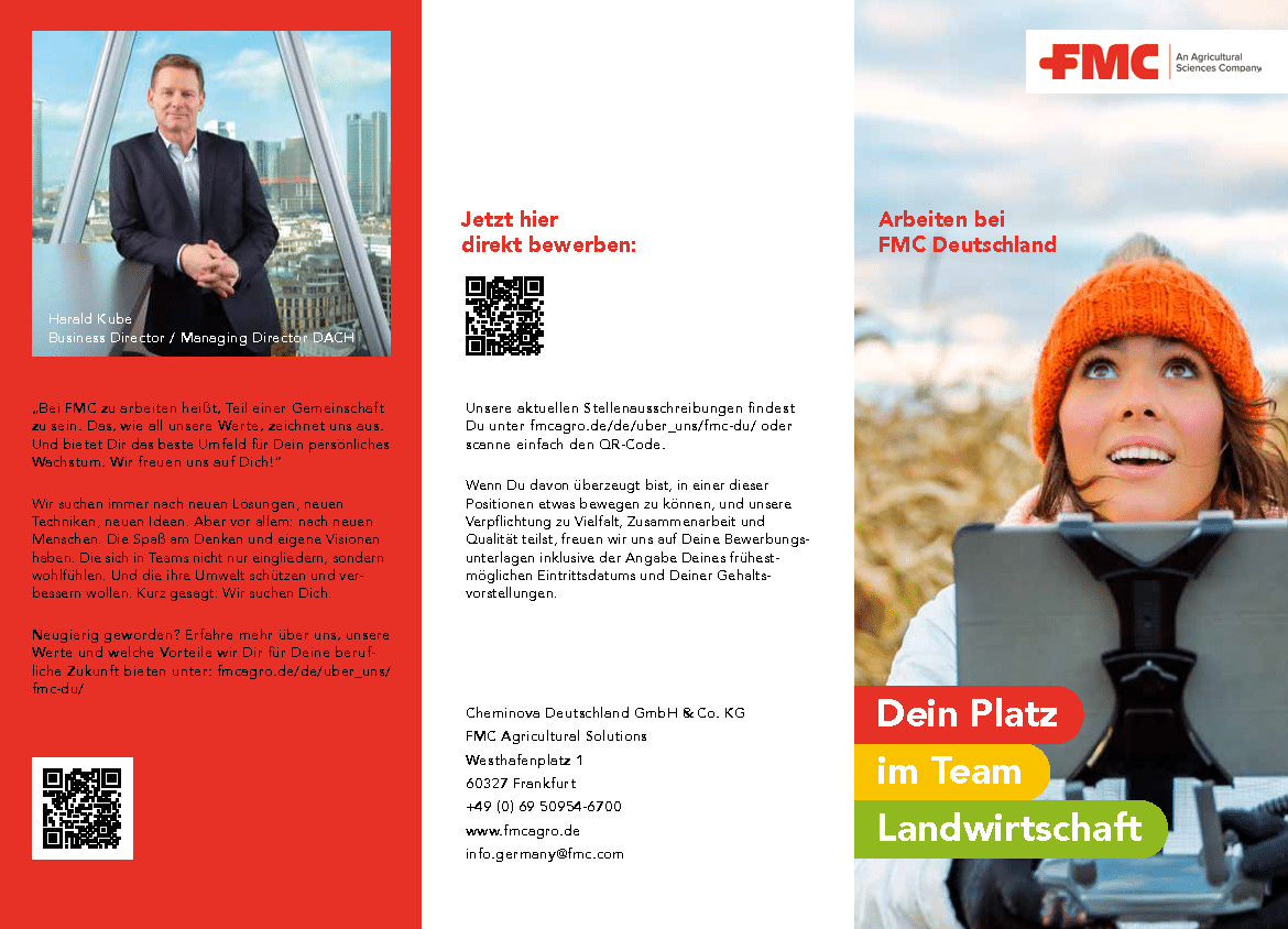 Agrar Unternehmen Cheminova Deutschland GmbH & Co. KG, FMC